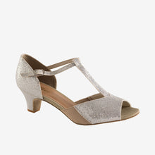 Load image into Gallery viewer, So Danca Roxanne Sparkle T-Strap Heel Ladies