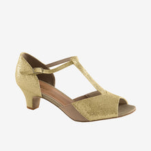 Load image into Gallery viewer, So Danca Roxanne Sparkle T-Strap Heel Ladies