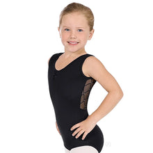 Load image into Gallery viewer, Eurotard Diamond Mesh Tank Leotard Child
