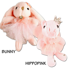 Load image into Gallery viewer, Thank You Very Much 6" Ballerina Bunny & Hippo