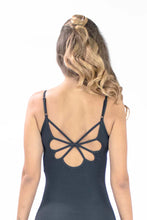 Load image into Gallery viewer, Basic Moves Microfiber Cami Leotard with Butterfly Back Adult