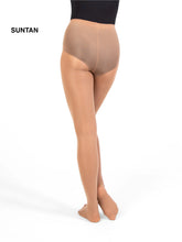 Load image into Gallery viewer, Body Wrappers Total Stretch Knit Waist Footed Tights Ladies