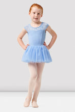 Load image into Gallery viewer, Mirella Paisley Cap Sleve Tutu Leotard Dress