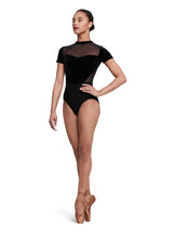 Load image into Gallery viewer, Bloch Gia Mock Neck Cap Sleeve Leotard Ladies