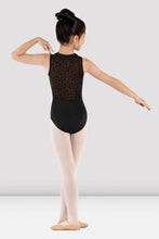 Load image into Gallery viewer, Mirella Front Zip High Neck Child Leotard-MIM495C