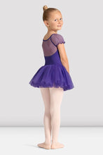 Load image into Gallery viewer, Mirella Celestia Short Sleeve Printed Tutu Dress Child