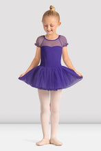 Load image into Gallery viewer, Mirella Celestia Short Sleeve Printed Tutu Dress Child