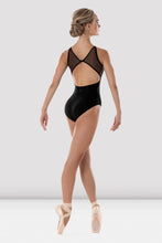 Load image into Gallery viewer, Bloch Rai High Neckline Mesh Open Back Leotard Ladies