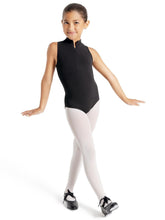 Load image into Gallery viewer, Capezio Glitter Zip Front Leotard Child