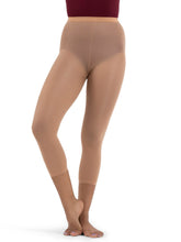 Load image into Gallery viewer, Capezio Hold & Stretch Footless Tights Adult