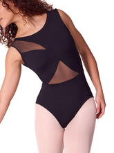 Load image into Gallery viewer, Capezio Asymmetrical Boat Neck Leotard Adult