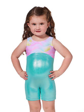 Load image into Gallery viewer, Capezio Sunset Wave Tidal Biketard Child