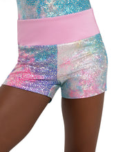 Load image into Gallery viewer, Capezio Unicorn Disco Shimmer Short - Child