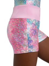 Load image into Gallery viewer, Capezio Unicorn Disco Shimmer Short - Child