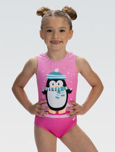 Load image into Gallery viewer, Gymkin Kids Penguin Love Tank Leotard