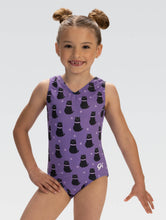 Load image into Gallery viewer, Gymkin Kids Black Cat Energy Tank Leotard