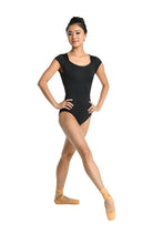 Load image into Gallery viewer, Danznmotion Yasmin Adult Lace Cap Sleeve Leotard