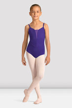 Load image into Gallery viewer, Mirella Plain Body Celestia Cami Leotard Child