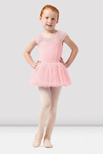 Load image into Gallery viewer, Mirella Paisley Cap Sleve Tutu Leotard Dress