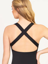 Load image into Gallery viewer, Suffolk Thick Strap Jewel Neck Leotard Ladies