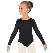 Load image into Gallery viewer, Eurotard Cotton Long Sleeve Leotard Child