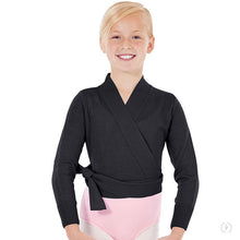Load image into Gallery viewer, Eurotard Soft Knit Wrap Ballet Sweater Child