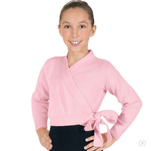 Load image into Gallery viewer, Eurotard Soft Knit Wrap Ballet Sweater Child