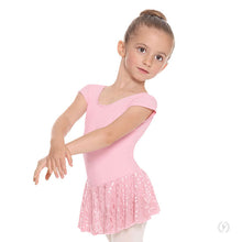 Load image into Gallery viewer, Eurotard Mesh Bow Back Dress Child