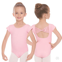 Load image into Gallery viewer, Eurotard Mesh Bow Back Leotard Child