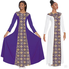 Load image into Gallery viewer, Eurotard Tabernacle Long Sleeve Praise Dress Ladies Plus
