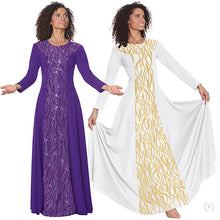 Load image into Gallery viewer, Eurotard Passion Faith Long Sleeve Praise Dress Ladies