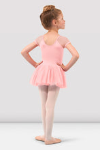 Load image into Gallery viewer, Bloch Dora Flower Cap Sleeve Tutu Leo Girls