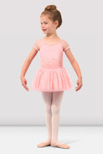 Load image into Gallery viewer, Bloch Dora Flower Cap Sleeve Tutu Leo Girls