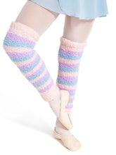 Load image into Gallery viewer, Capezio 18" Striped Legwarmer Ladies