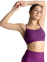 Load image into Gallery viewer, Capezio Mesh Overlay BraTek Bra Top Ladies