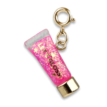 CHARM IT!  Gold Glitter Lip Gloss Charm