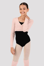 Load image into Gallery viewer, Bloch Girls Starling Knit Wrap Top
