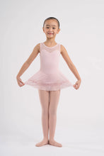 Load image into Gallery viewer, Body Wrappers Sweetheart Tank Leo with Placement Embroidery Child
