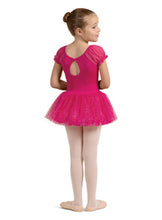 Load image into Gallery viewer, Mirella Scoop Neckline Cap Sleeve Tutu Leotard Child
