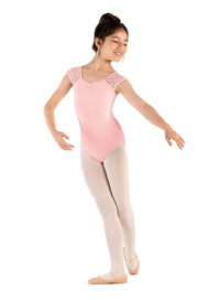 Mirella Majesty Cap Sleeve Leotard Child