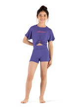 Load image into Gallery viewer, Mirella Majesty Print Crop Top Child
