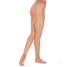 Load image into Gallery viewer, Eurotard Soft Waist Shimmer Footed Tight Adult
