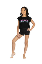 Load image into Gallery viewer, Danshuz Dance Foil Tee Child
