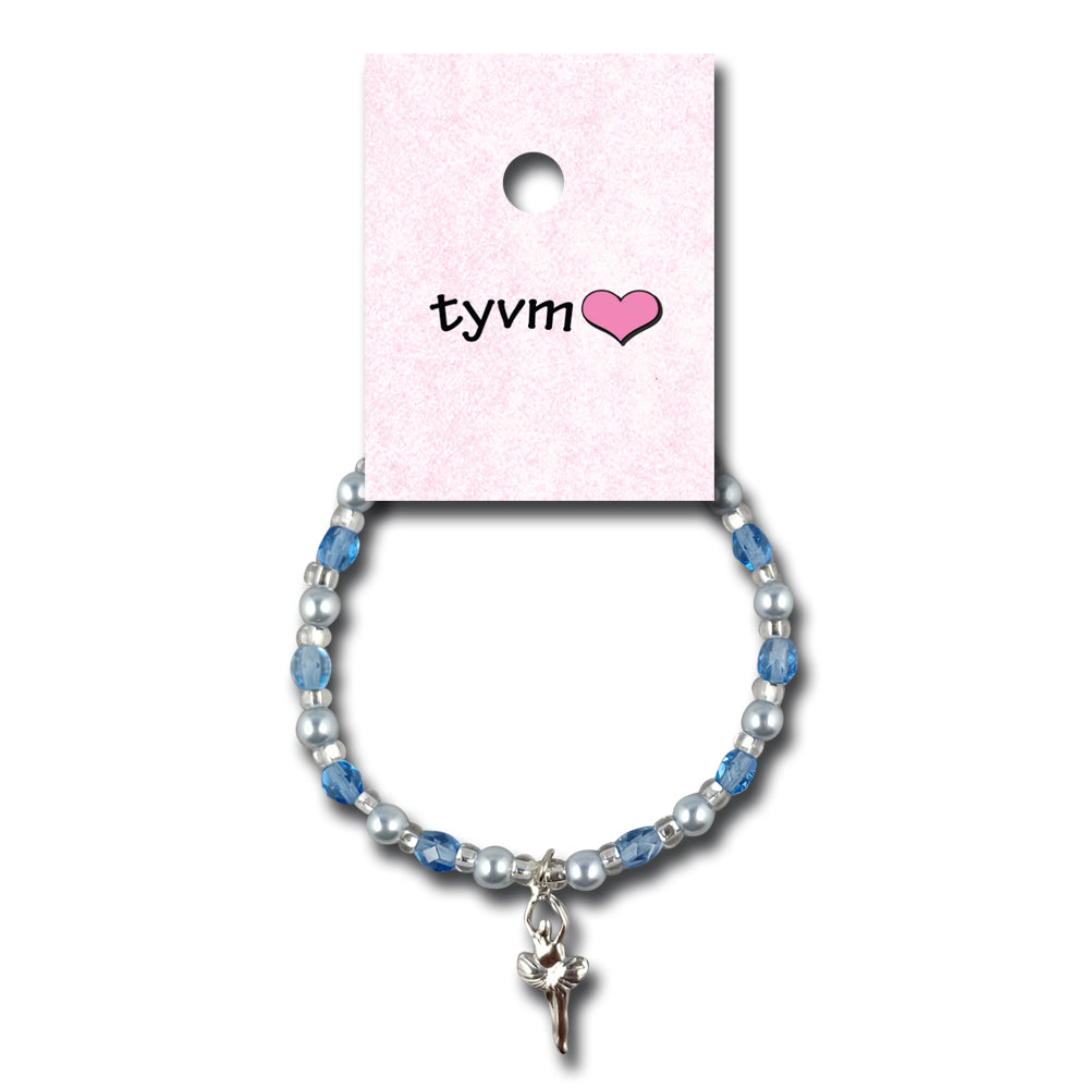 Thank You Very Much Bracelet with Pearls