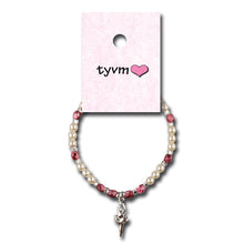 Load image into Gallery viewer, Thank You Very Much Bracelet with Pearls
