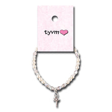 Load image into Gallery viewer, Thank You Very Much Bracelet with Pearls
