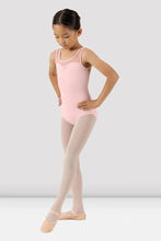 Load image into Gallery viewer, Bloch Scoop Neck Mesh Back Tank Leotard Child
