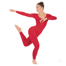 Load image into Gallery viewer, Eurotard Microfiber Long Sleeve Unitard Ladies
