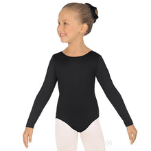 Load image into Gallery viewer, Eurotard Mircrofiber Long Sleeve Leotard Child
