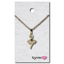 Load image into Gallery viewer, Thank You Very Much Classy Crystal Ballerina Necklaces
